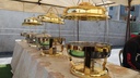 CHAFFING DISHES HANGING (GOLD)