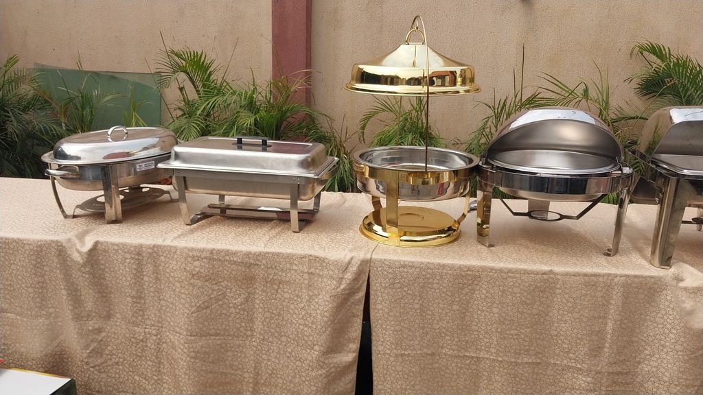 CHAFFING DISHES HANGING (SILVER)